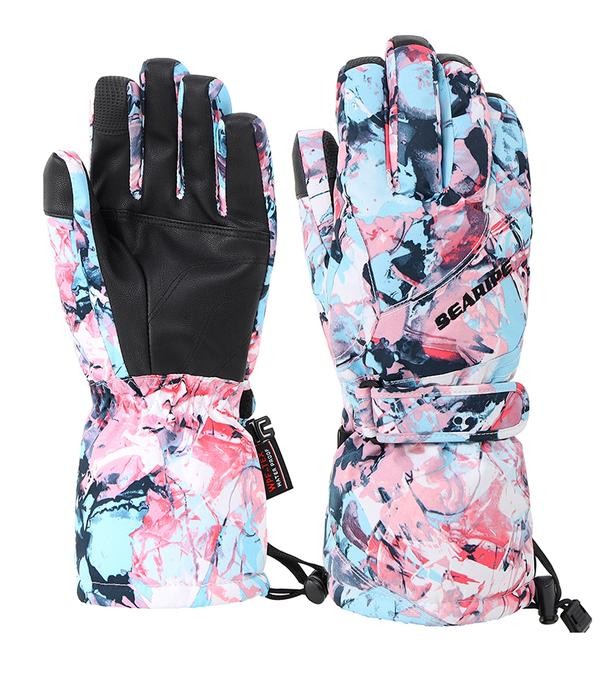 Clearance Sale ● Women's Winter Snow Addict Colorful Fantasy Waterproof Snowboard Gloves - Clearance Sale ● Women's Winter Snow Addict Colorful Fantasy Waterproof Snowboard Gloves-01-4