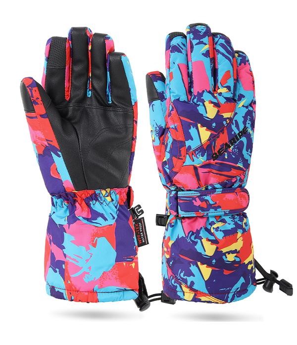 Clearance Sale ● Women's Winter Snow Addict Colorful Fantasy Waterproof Snowboard Gloves - Clearance Sale ● Women's Winter Snow Addict Colorful Fantasy Waterproof Snowboard Gloves-01-8