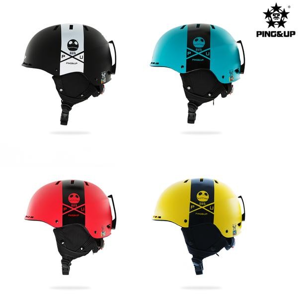 Ski Gear ● PingUp Unisex Ghost Winter Snowboard Helmet - Ski Gear ● PingUp Unisex Ghost Winter Snowboard Helmet-01-1