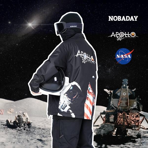 Clearance Sale ● Men's Nobaday Nasa Apollo Mountain Coach Jacket - Clearance Sale ● Men's Nobaday Nasa Apollo Mountain Coach Jacket-01-0