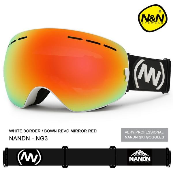 Ski Gear ● Unisex Nandn Fall Line Colorful Snow Goggles - Ski Gear ● Unisex Nandn Fall Line Colorful Snow Goggles-01-18