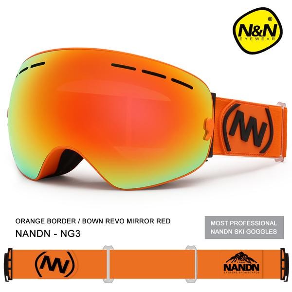 Ski Gear ● Unisex Nandn Fall Line Colorful Snow Goggles - Ski Gear ● Unisex Nandn Fall Line Colorful Snow Goggles-01-20