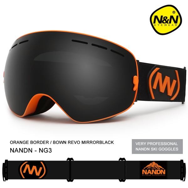 Ski Gear ● Unisex Nandn Fall Line Colorful Snow Goggles - Ski Gear ● Unisex Nandn Fall Line Colorful Snow Goggles-01-14