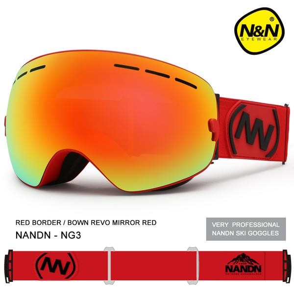 Ski Gear ● Unisex Nandn Fall Line Snowboard Goggles - Ski Gear ● Unisex Nandn Fall Line Snowboard Goggles-01-11