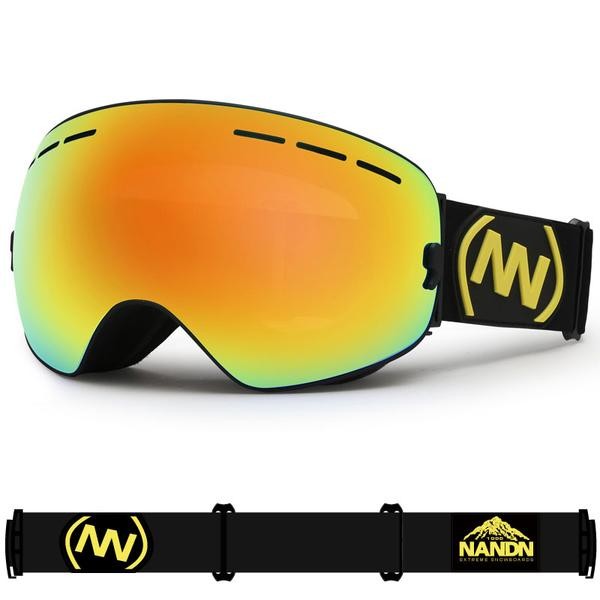 Ski Gear ● Unisex Nandn Fall Line Colorful Snow Goggles - Ski Gear ● Unisex Nandn Fall Line Colorful Snow Goggles-01-27