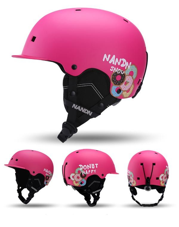 Ski Gear ● Girls Unisex Nandn All-season Cartoons Moutain Snowboard Ski Helmet - Ski Gear ● Girls Unisex Nandn All-season Cartoons Moutain Snowboard Ski Helmet-01-7