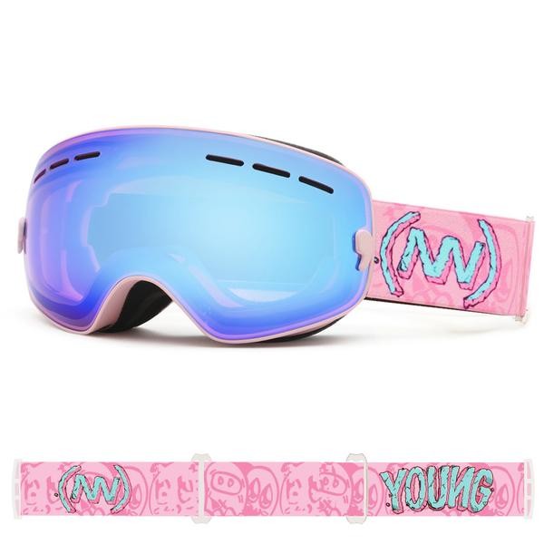 Clearance Sale ● Kid's Nandn Unisex Winter Creative Colorful Strap Snow Goggles Package - Clearance Sale ● Kid's Nandn Unisex Winter Creative Colorful Strap Snow Goggles Package-01-3