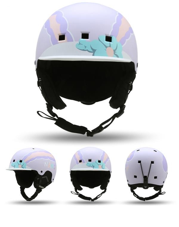 Ski Gear ● Kids Unisex Nandn Snowboard Cartoons Winter Mountain Ski Helmet - Ski Gear ● Kids Unisex Nandn Snowboard Cartoons Winter Mountain Ski Helmet-01-1