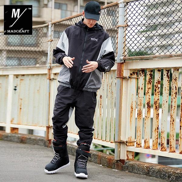Ski Outlet ● Mens Unisex Mad Craft Two Pieces Active Sports Suit - Ski Outlet ● Mens Unisex Mad Craft Two Pieces Active Sports Suit-01-0