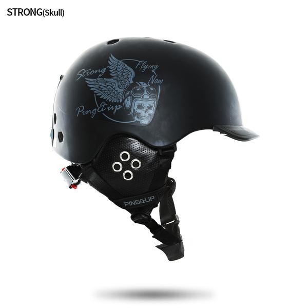 Ski Gear ● PingUp Unisex Ghost Rider Winter Snow Helmet - Ski Gear ● PingUp Unisex Ghost Rider Winter Snow Helmet-01-3