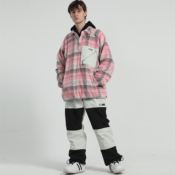 Ski Outlet ● Men's Unisex Brighton Spring Fleece Shirt - Ski Outlet ● Men's Unisex Brighton Spring Fleece Shirt-01-4