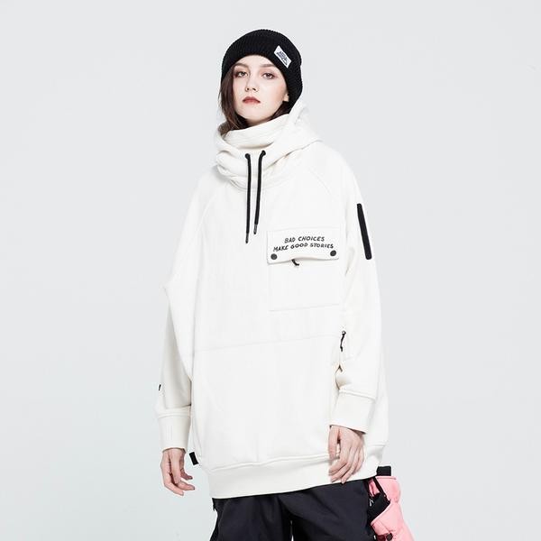 Ski Outlet ● Women's Winter Sports Never Been Done Snow Addict Snowboard Hoodie - Ski Outlet ● Women's Winter Sports Never Been Done Snow Addict Snowboard Hoodie-01-0