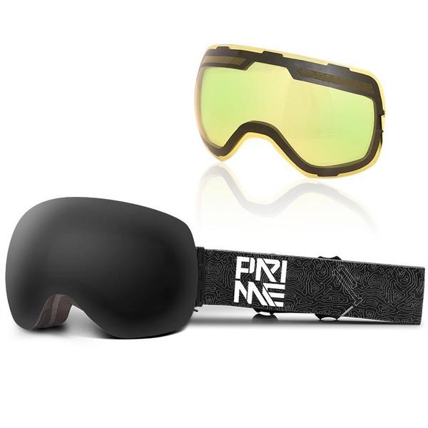 Ski Gear ● Unisex Prime Upgrade Magnetic Snow Goggles - Ski Gear ● Unisex Prime Upgrade Magnetic Snow Goggles-01-1