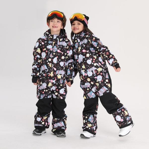 Ski Outlet ● Kids Unisex Nandn One Piece Stylish Ski Suits Winter Jumpsuit Snowsuits - Ski Outlet ● Kids Unisex Nandn One Piece Stylish Ski Suits Winter Jumpsuit Snowsuits-01-5