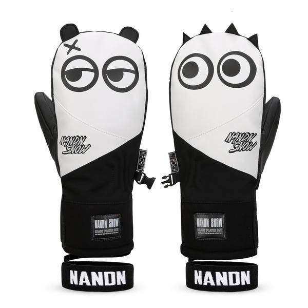 Clearance Sale ● Women's Nandn Full Leather Snow Mascot Snowboard Gloves Winter Mittens - Clearance Sale ● Women's Nandn Full Leather Snow Mascot Snowboard Gloves Winter Mittens-01-0