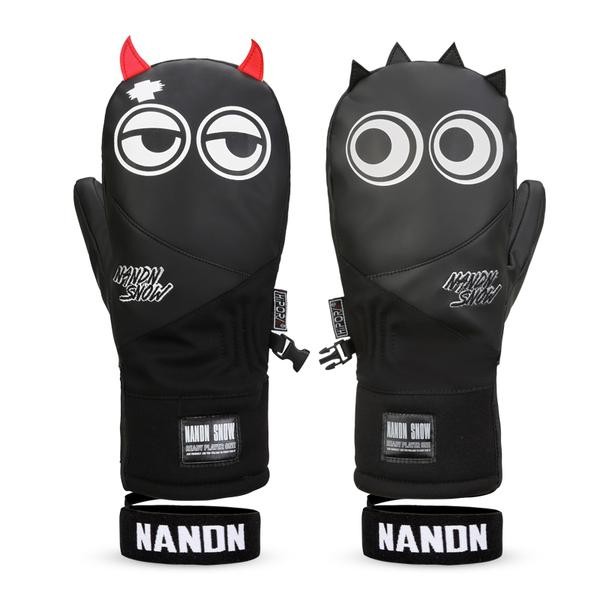 Clearance Sale ● Women's Nandn Full Leather Snow Mascot Snowboard Gloves Winter Mittens - Clearance Sale ● Women's Nandn Full Leather Snow Mascot Snowboard Gloves Winter Mittens-01-2