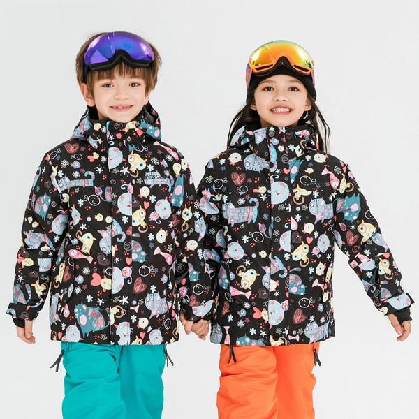 Ski Outlet ● Kids Unisex Nandn Winter Wonderland Sportswear Waterproof Ski Jacket - Ski Outlet ● Kids Unisex Nandn Winter Wonderland Sportswear Waterproof Ski Jacket-01-4