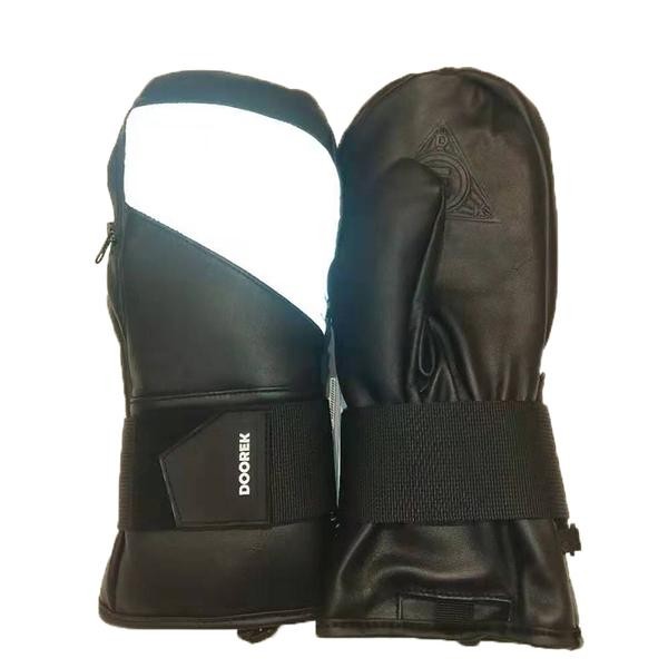 Clearance Sale ● Men's Doorek Squall Neon Reflective Leather Snow Mittens With Wrist Guard - Clearance Sale ● Men's Doorek Squall Neon Reflective Leather Snow Mittens With Wrist Guard-01-0