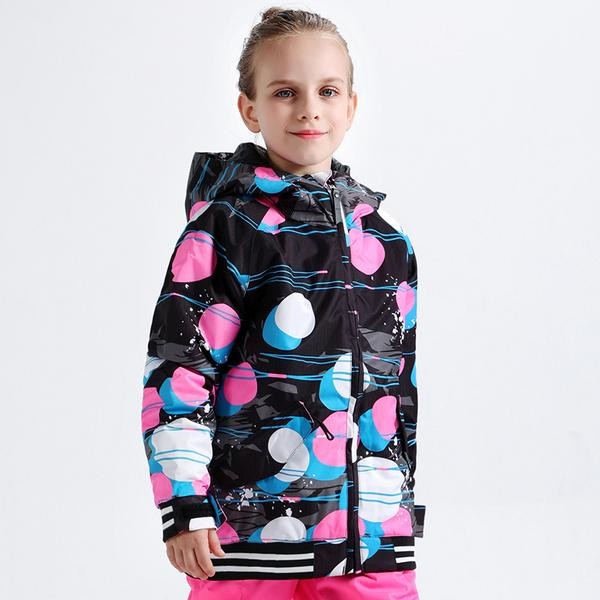 Ski Outlet ● Girls Gsou Snow Colorful Waterproof Winter Snow Jacket - Ski Outlet ● Girls Gsou Snow Colorful Waterproof Winter Snow Jacket-01-0