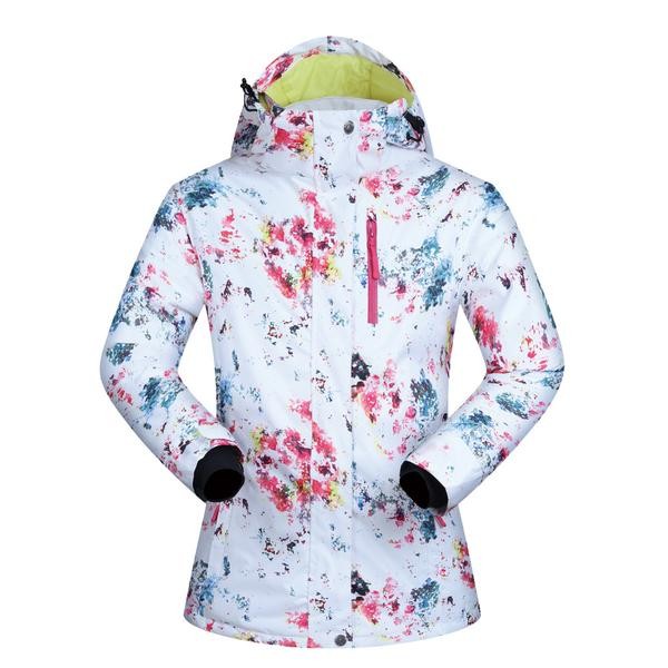 Clearance Sale ● Women's Mutu Snow White Bright Insulated Snowboard Jacket - Clearance Sale ● Women's Mutu Snow White Bright Insulated Snowboard Jacket-01-3