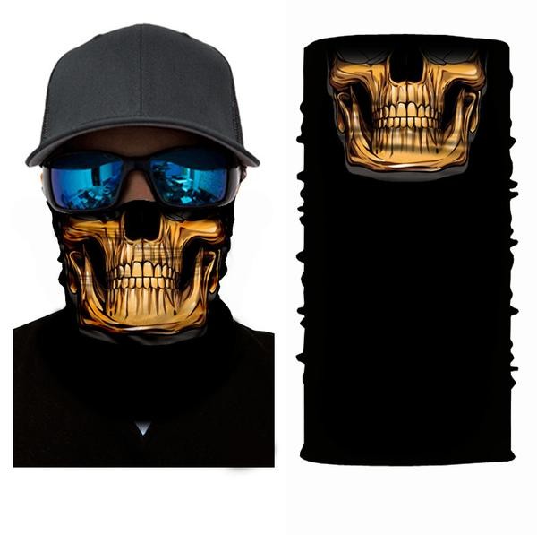 Ski Gear ● Men's 3D Skull Face Masks & Neck Warmer - Ski Gear ● Men's 3D Skull Face Masks & Neck Warmer-01-2