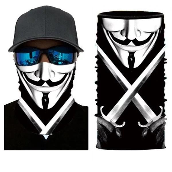 Ski Gear ● Unisex Do Not Be Evil 3D Face Masks & Neck Warmer - Ski Gear ● Unisex Do Not Be Evil 3D Face Masks & Neck Warmer-01-0