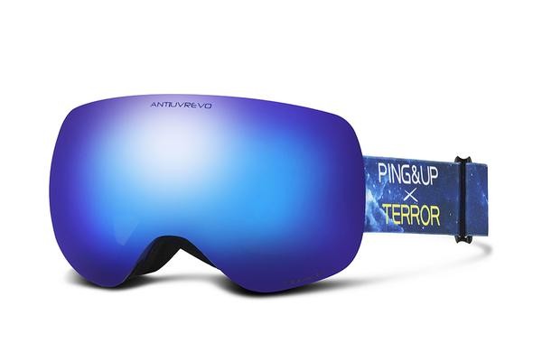 Ski Gear ● PINGUP Unisex Anti-fog UV Protection Spherical REVO Snow Goggles - Ski Gear ● PINGUP Unisex Anti-fog UV Protection Spherical REVO Snow Goggles-01-1