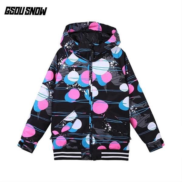 Ski Outlet ● Girls Gsou Snow Colorful Waterproof Winter Snow Jacket - Ski Outlet ● Girls Gsou Snow Colorful Waterproof Winter Snow Jacket-01-2