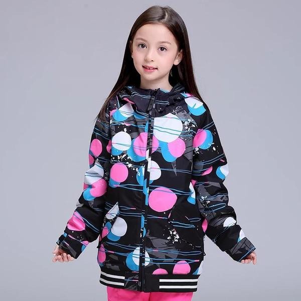 Ski Outlet ● Girls Gsou Snow Colorful Waterproof Winter Snow Jacket - Ski Outlet ● Girls Gsou Snow Colorful Waterproof Winter Snow Jacket-01-1