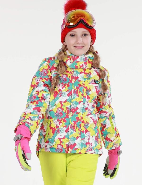 Ski Outlet ● Girl's Phibee Snowfall Winter Outdoor Sportswear Waterproof Snow Jacket - Ski Outlet ● Girl's Phibee Snowfall Winter Outdoor Sportswear Waterproof Snow Jacket-01-4