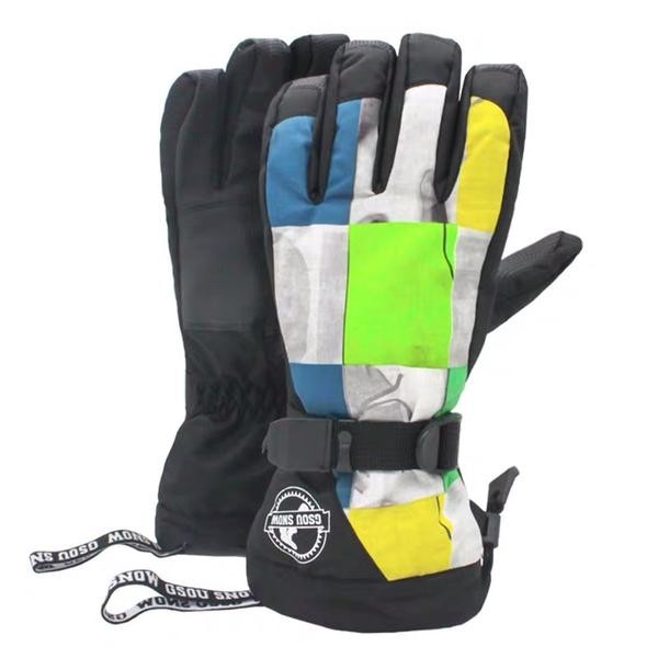 Ski Gear ● Men's Waterproof Lost In Mountains Ski Gloves - Ski Gear ● Men's Waterproof Lost In Mountains Ski Gloves-01-0