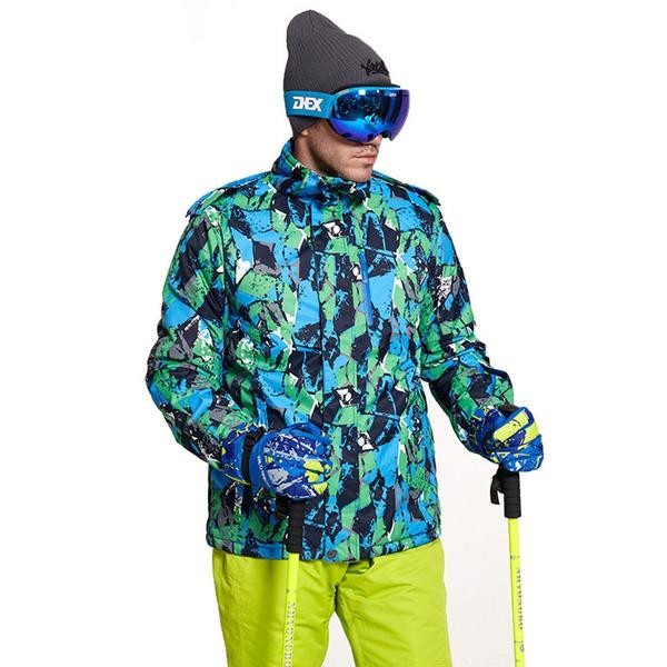 Ski Outlet ● Men's Wild Snow Adventure Waterproof Insulated Ski Jacket - Ski Outlet ● Men's Wild Snow Adventure Waterproof Insulated Ski Jacket-01-0