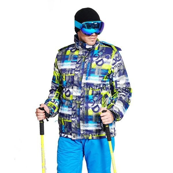 Ski Outlet ● Men's Wild Snow Thunder Struck Waterproof Insulated Ski Jacket - Ski Outlet ● Men's Wild Snow Thunder Struck Waterproof Insulated Ski Jacket-01-1