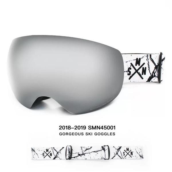 Ski Gear ● Unisex SMN Color Strap Full Screen Ski Goggles - Ski Gear ● Unisex SMN Color Strap Full Screen Ski Goggles-01-5
