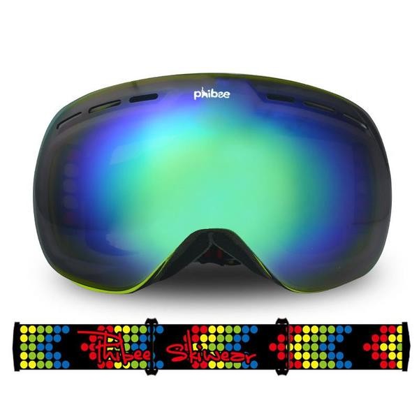 Ski Gear ● Unisex Phibee Ski Goggles Frameless 100% UV Protection - Ski Gear ● Unisex Phibee Ski Goggles Frameless 100% UV Protection-01-1