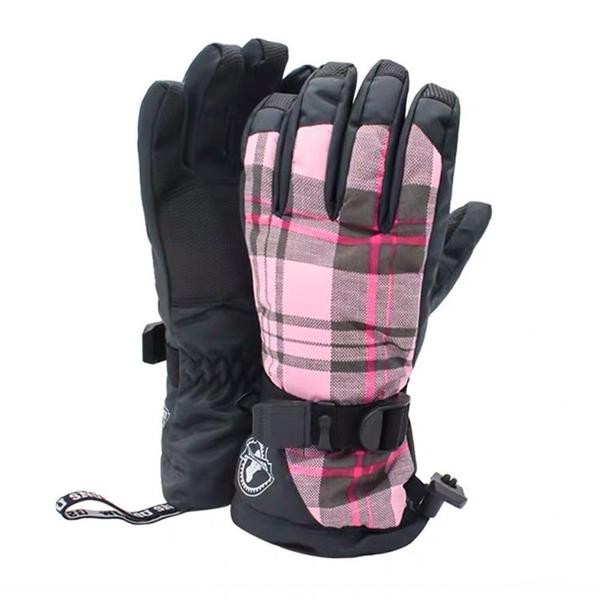 Ski Gear ● Women's British Colorful Waterproof Snowboard Gloves - Ski Gear ● Women's British Colorful Waterproof Snowboard Gloves-01-0
