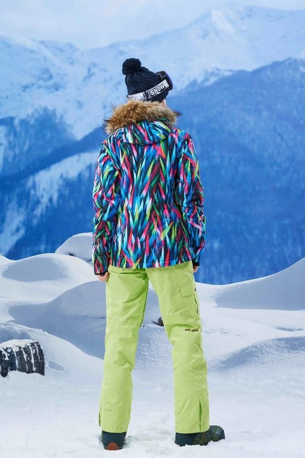 Clearance Sale ● Women's Gsou Snow 15k Colorful Light Faux Fur Snowboard Jacket - Clearance Sale ● Women's Gsou Snow 15k Colorful Light Faux Fur Snowboard Jacket-01-5