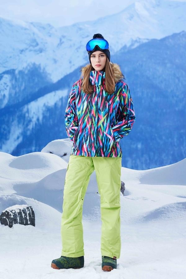 Clearance Sale ● Women's Gsou Snow 15k Colorful Light Faux Fur Snowboard Jacket - Clearance Sale ● Women's Gsou Snow 15k Colorful Light Faux Fur Snowboard Jacket-01-4