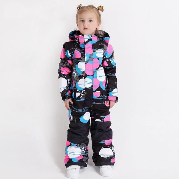 Ski Outlet ● Youth Waterproof Colorful Winter Cuty Ski Suit One Piece Snowsuits - Ski Outlet ● Youth Waterproof Colorful Winter Cuty Ski Suit One Piece Snowsuits-31