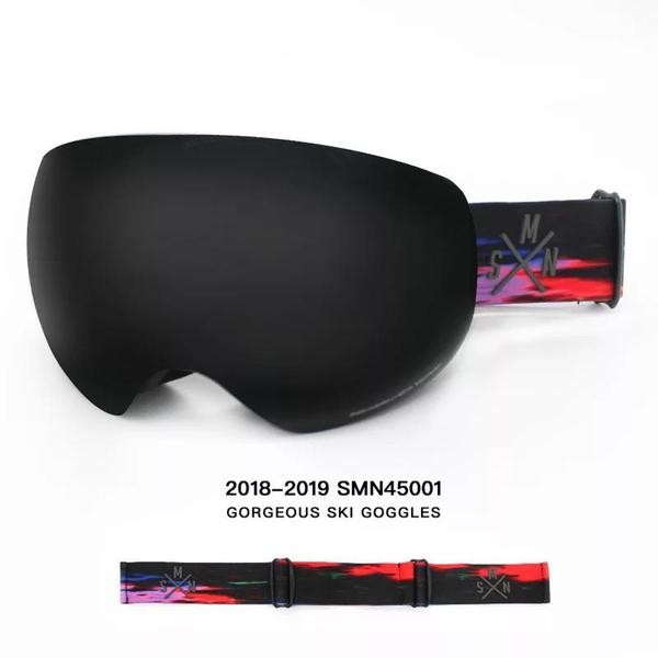 Ski Gear ● Unisex SMN Color Strap Full Screen Ski Goggles - Ski Gear ● Unisex SMN Color Strap Full Screen Ski Goggles-31