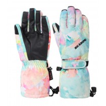 Clearance Sale ● Women's Winter Snow Addict Colorful Fantasy Waterproof Snowboard Gloves-20