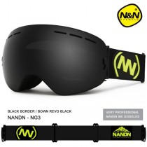 Ski Gear ● Unisex Nandn Fall Line Colorful Snow Goggles-20
