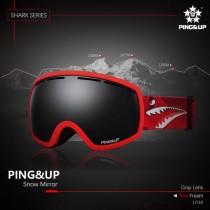 Ski Gear ● Womens & Mens Unisex PINGUP Shark Snow Goggles-20