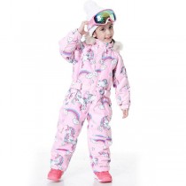 Ski Outlet ● Kids Blue Magic Winter Fashion Colorful One Piece Coveralls Ski Suits Winter Jumpsuits-20