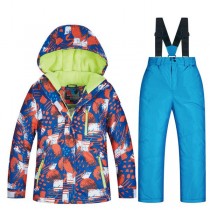 Ski Outlet ● Boys Mountain Snow Powder Waterproof Ski / Snowboard Winter Suits-20