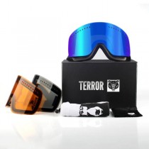 Clearance Sale ● Unisex Terror Frameless Snowboard Goggles With 2 Spare Lenses-20