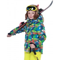 Ski Outlet ● Boy's Phibee Mountains Explore Winter Sportswear Waterproof Ski Jacket-20