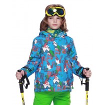 Ski Outlet ● Boy's Phibee Winter Wonderland Sportswear Waterproof Ski Jacket-20