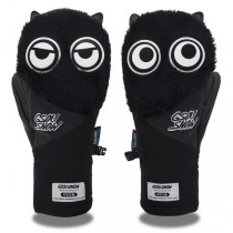 Ski Gear ● Men's Gsou Snow Mascot Furry Snowboard Gloves Winter Mittens-20