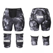Ski Gear ● Nandn Unisex Tri-Flex Protective Shorts & Knee Pads Set-20